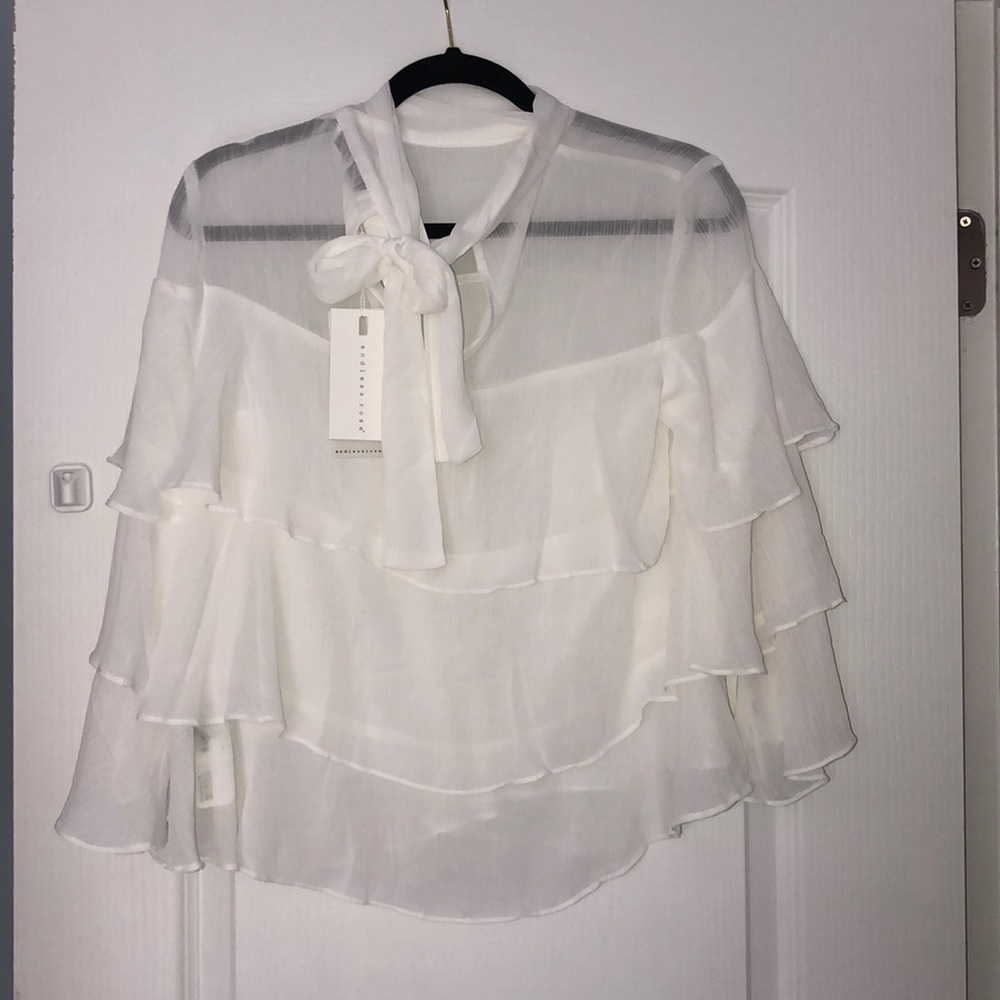 Endless Rose Ruffle Top